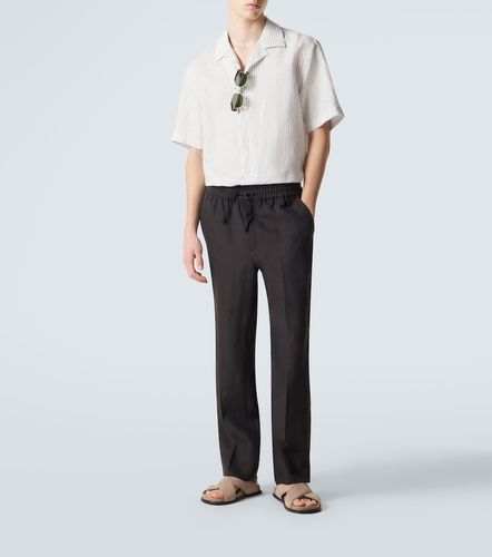 Brioni Chemise rayée en lin - Brioni - Modalova