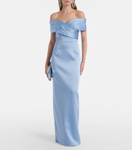Robe Kai en satin à épaules dénudées - Rebecca Vallance - Modalova