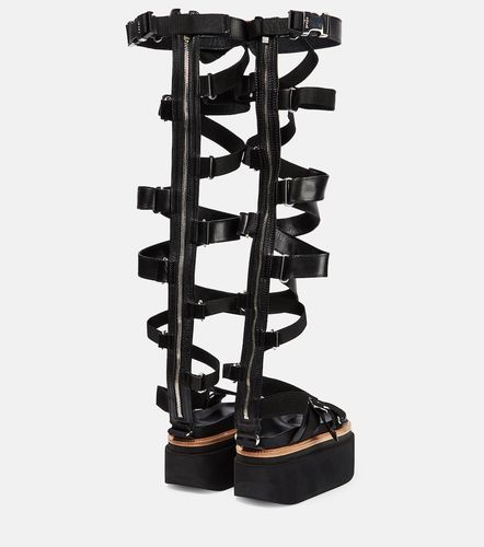 Sacai Sandales en cuir - Sacai - Modalova