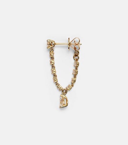 Boucle d'oreille unique Olivia en or 18 ct et diamants - Anita Ko - Modalova