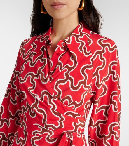Robe Sophie en jersey à imprimé - Diane von Furstenberg - Modalova