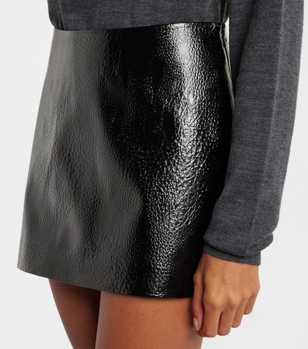 Mini-jupe Mary en cuir synthétique - The Frankie Shop - Modalova