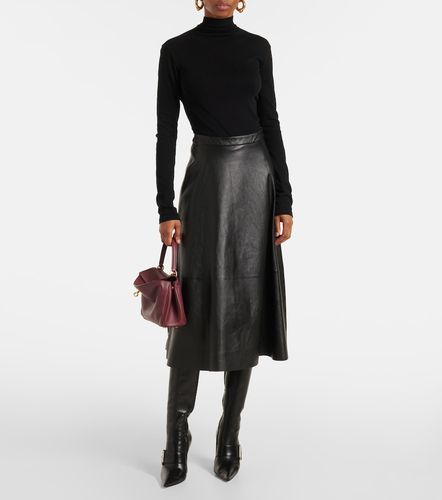 Balenciaga Jupe midi en cuir - Balenciaga - Modalova