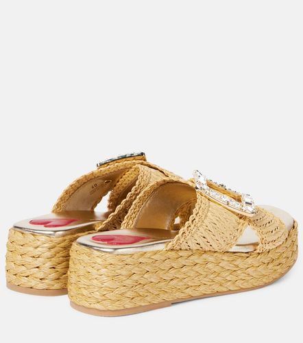 Mules espadrilles à ornements - Roger Vivier - Modalova