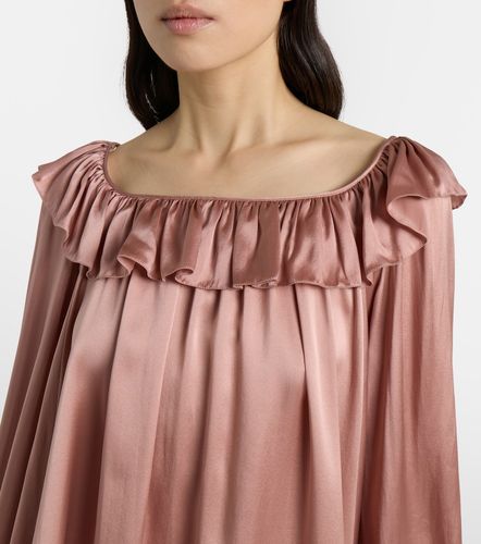 Chloé Robe en satin de soie - Chloe - Modalova