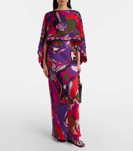 Ensemble robe et cape Orchidee en soie - Pucci - Modalova