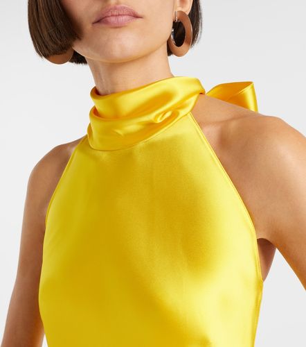 Robe longue Chilton en satin - Ralph Lauren Collection - Modalova