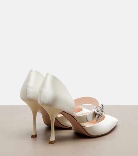 Escarpins Mini Bouquet en satin - Roger Vivier - Modalova