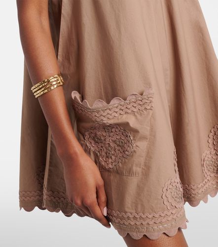 Robe en coton à broderie - Juliet Dunn - Modalova