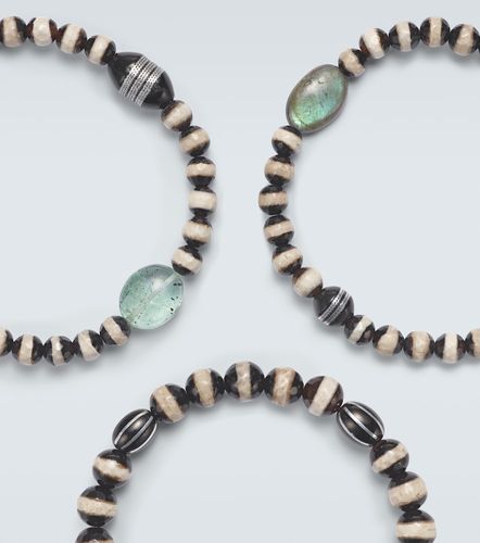 Set de 3 bracelets avec pierres précieuses - Ileana Makri - Modalova