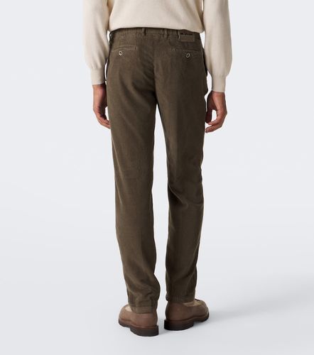 Pantalon droit en velours côtelé - Kiton - Modalova