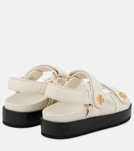 Sandales Double T en cuir - Tory Burch - Modalova