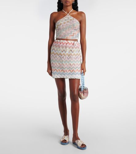 Missoni Top Zigzag en lamé - Missoni - Modalova