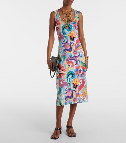 Etro Robe midi à motif cachemire - Etro - Modalova