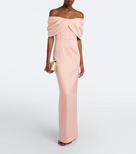Robe longue Ayla en satin - Rebecca Vallance - Modalova