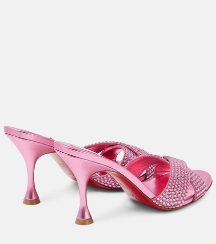 Mules Mariza Is Back en daim à ornements - Christian Louboutin - Modalova