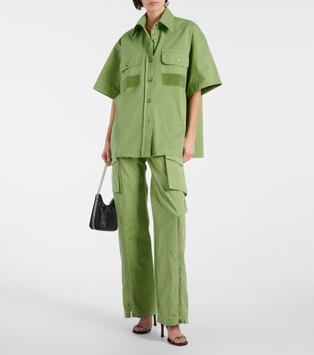Chemise oversize en toile de coton - Stella McCartney - Modalova