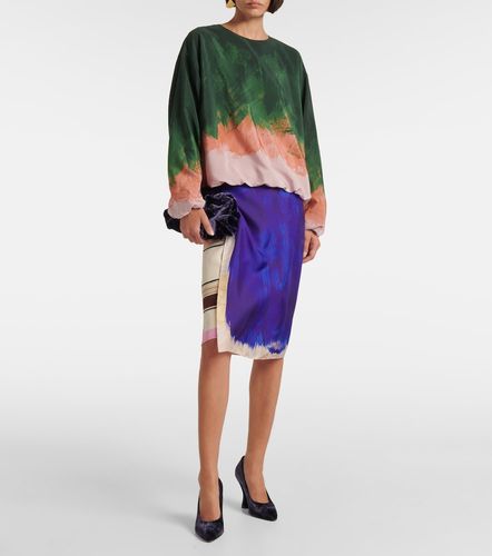 Top ombré en soie mélangée - Dries Van Noten - Modalova