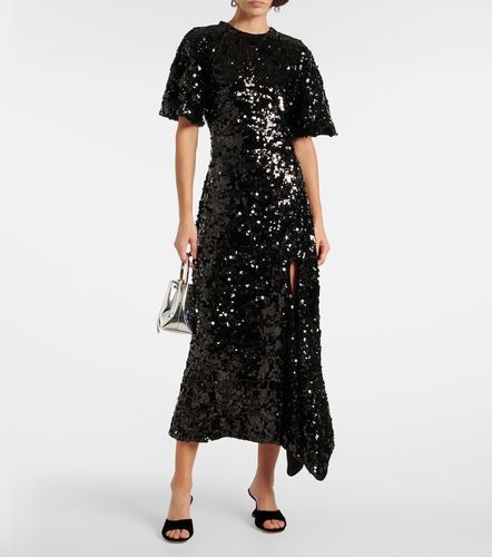 Ganni Robe longue à sequins - Ganni - Modalova