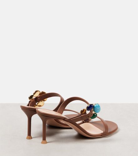 Gianvito Rossi Mules 70 en cuir - Gianvito Rossi - Modalova
