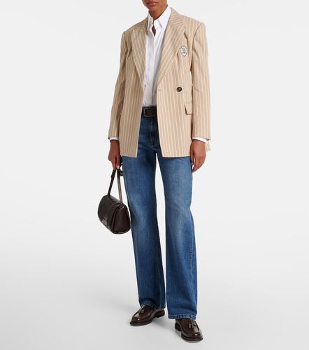 Blazer en coton et soie - Brunello Cucinelli - Modalova