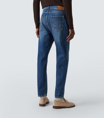 Jean slim à taille mi-haute - Brunello Cucinelli - Modalova