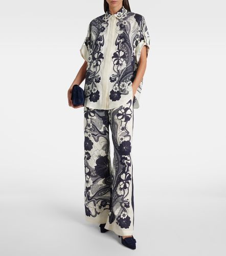 Alémais Chemise Mickey imprimée en lin - Alemais - Modalova