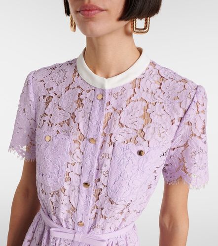 Self-Portrait Robe midi en dentelle - Self-Portrait - Modalova
