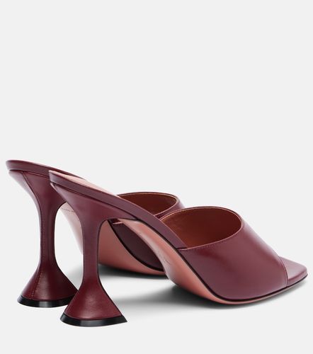 Mules Lupita 95 en cuir - Amina Muaddi - Modalova