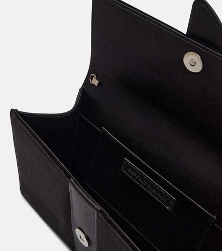 Pochette Capri en velours à ornements - Manolo Blahnik - Modalova