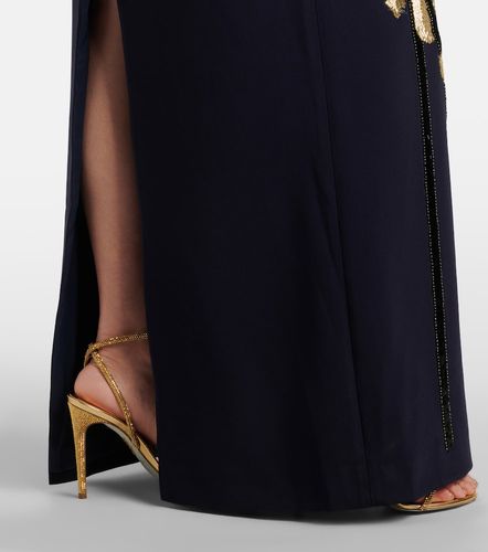Robe longue Nevina à cristaux - Costarellos - Modalova