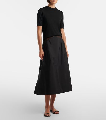 Jupe midi Irella en popeline de coton - The Row - Modalova