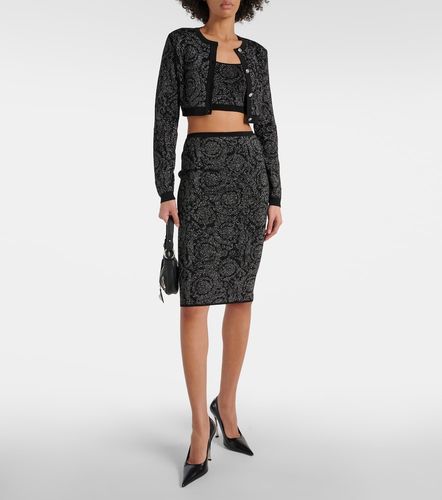 Top court La Greca Medusa '95 en maille - Versace - Modalova