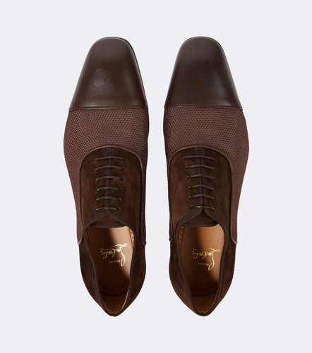 Chaussures Oxford Greggo en daim à finitions en cuir - Christian Louboutin - Modalova