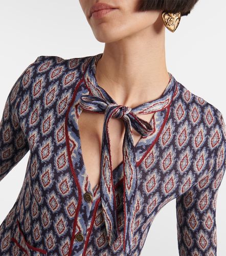 Etro Cardigan à détail écharpe - Etro - Modalova