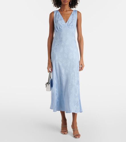 Robe midi Sandrine en jacquard à fleurs - Rixo - Modalova