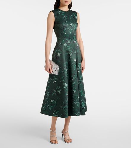 Robe longue Mara à fleurs - Emilia Wickstead - Modalova