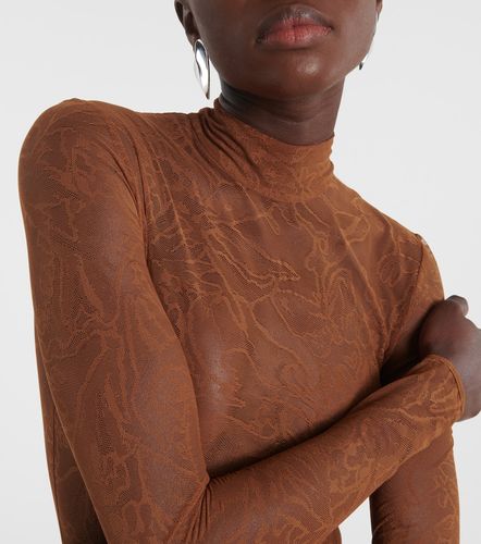 David Koma Robe longue en dentelle - David Koma - Modalova