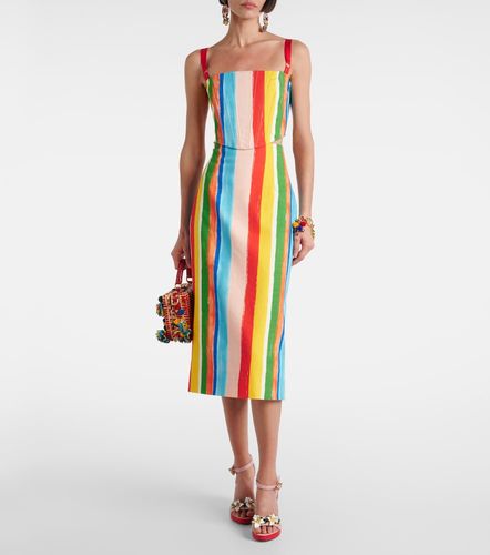 Dolce&Gabbana Jupe crayon rayée - Dolce&Gabbana - Modalova