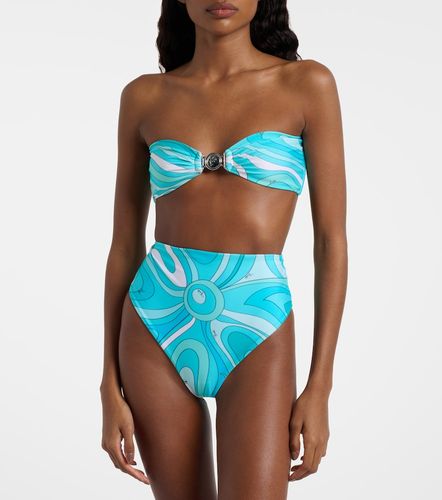 Culotte de bikini Marmo à taille haute - Pucci - Modalova