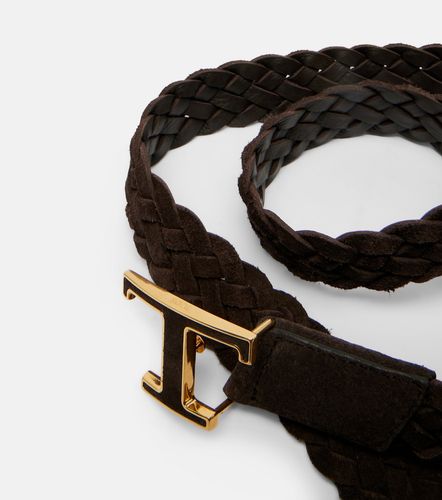 Tod's Ceinture T Timeless en daim - Tod's - Modalova