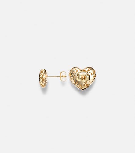 Boucles d’oreilles Puffy Icon Wallpaper Small en or 14 ct - Sydney Evan - Modalova