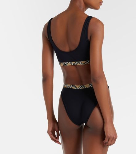 Culotte de bikini Check - Burberry - Modalova