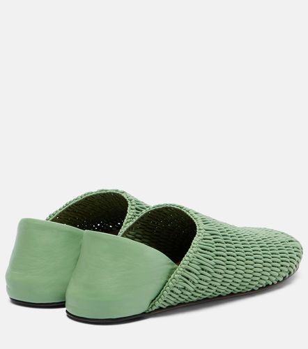 Mocassins Babouche en cuir - JW Anderson - Modalova