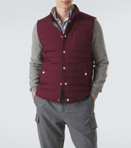 Veste doudoune sans manches - Brunello Cucinelli - Modalova