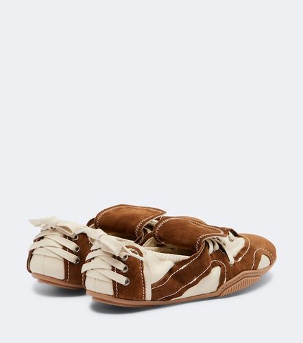 Baskets en cuir et daim - Acne Studios - Modalova
