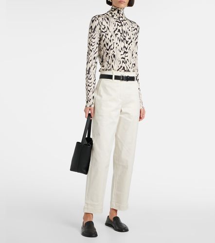 Pantalon tapered White Label Cait en coton mélangé - Proenza Schouler - Modalova