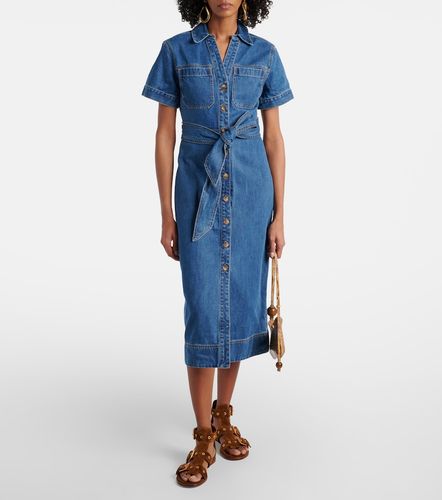Robe chemise Tabby en coton - Veronica Beard - Modalova