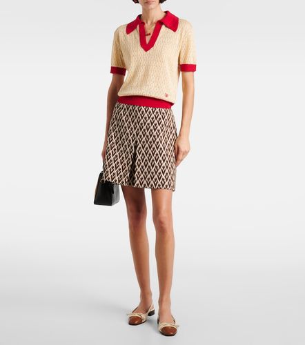 Valentino Polo en lin mélangé - Valentino - Modalova