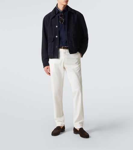 Polo en coton et cachemire - Ralph Lauren Purple Label - Modalova